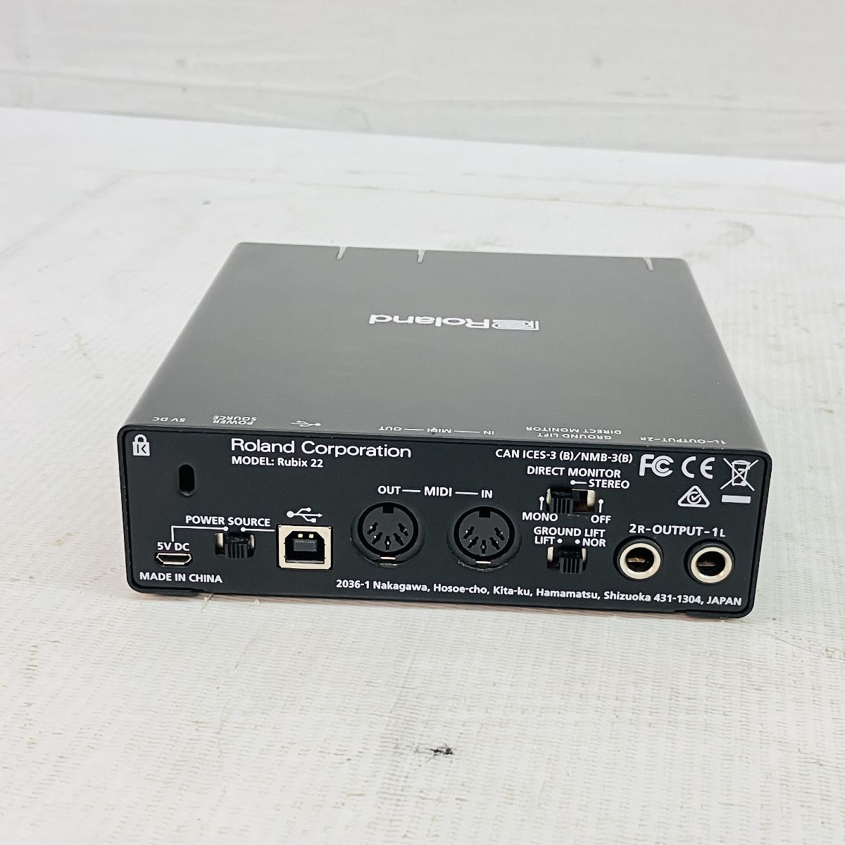 中古品　RUBIX22 Roland Amazon.co.jp: 【整備済み品】 ローランド USBオーディオ