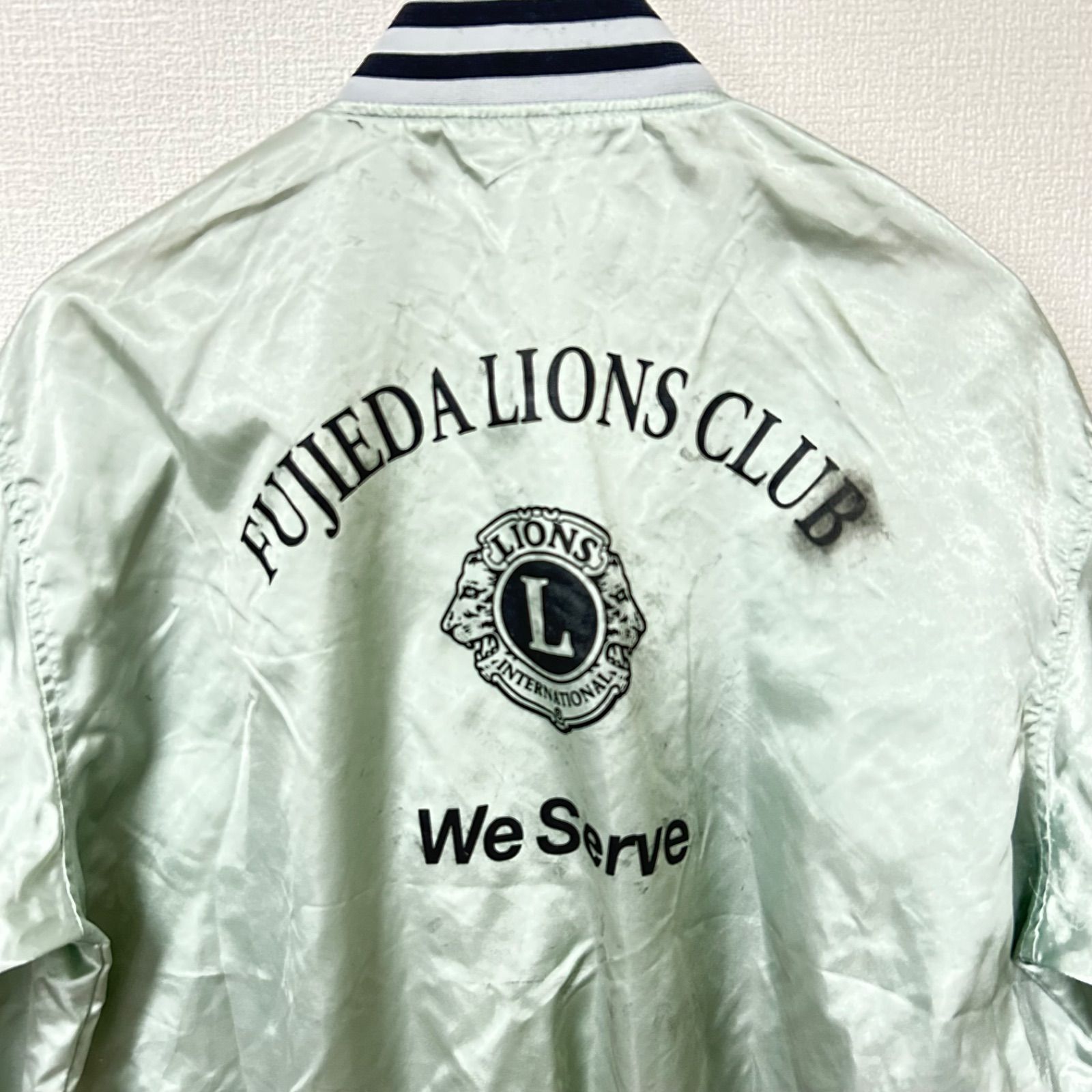 w^)b LIONS INTERNATIONAL ライオンズクラブ スカジャン
