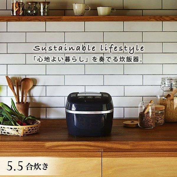 炊飯器 5.5合 タイガー 圧力IH ご泡火炊き JPI-A100-KO オフブラック