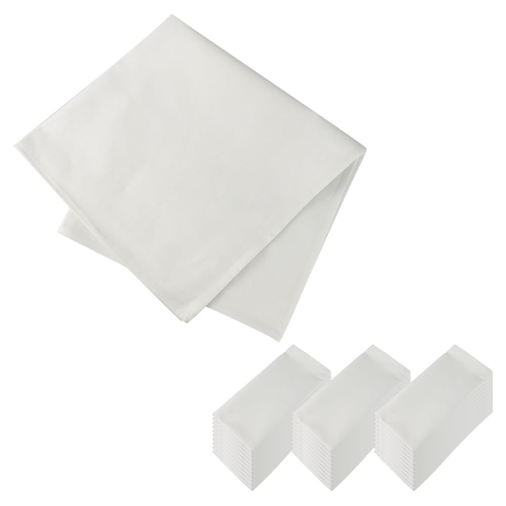 【30枚セット】 小物銘選 テーブルナプキン ワイン トーション 50×50cm 綿100％ 無地 レストラン用 業務用