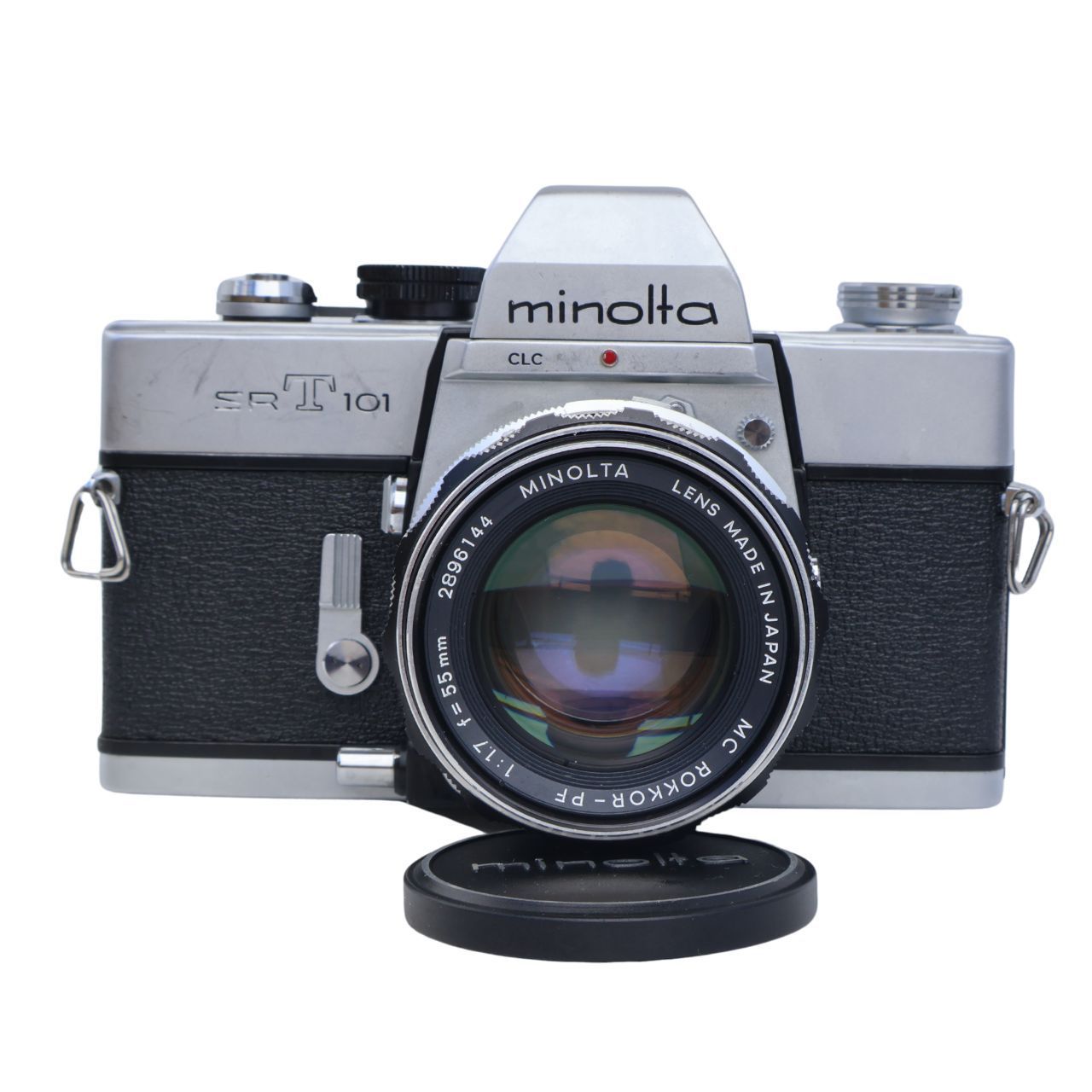 【整備済】 ミノルタ SRT101 ／ MC ROKKOR 55mm F/1.7 MINOLTA SRT101 + MC Rokkor-PF 1:1.7mm 55mm 整備済 ミノルタ