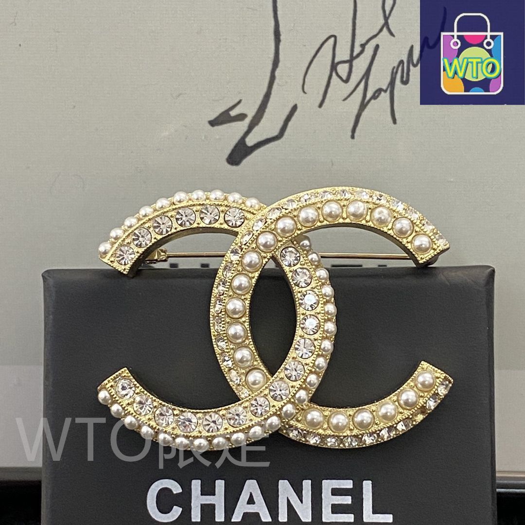 今日特価】Chanel シャネル ヒットモデル ブローチ - メルカリ