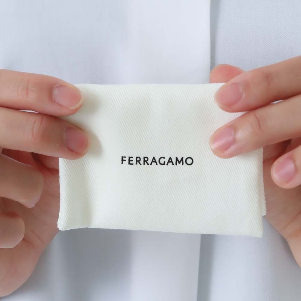 新品 FERRAGAMO フェラガモ 76 0868 785178 ダブルガンチーニ