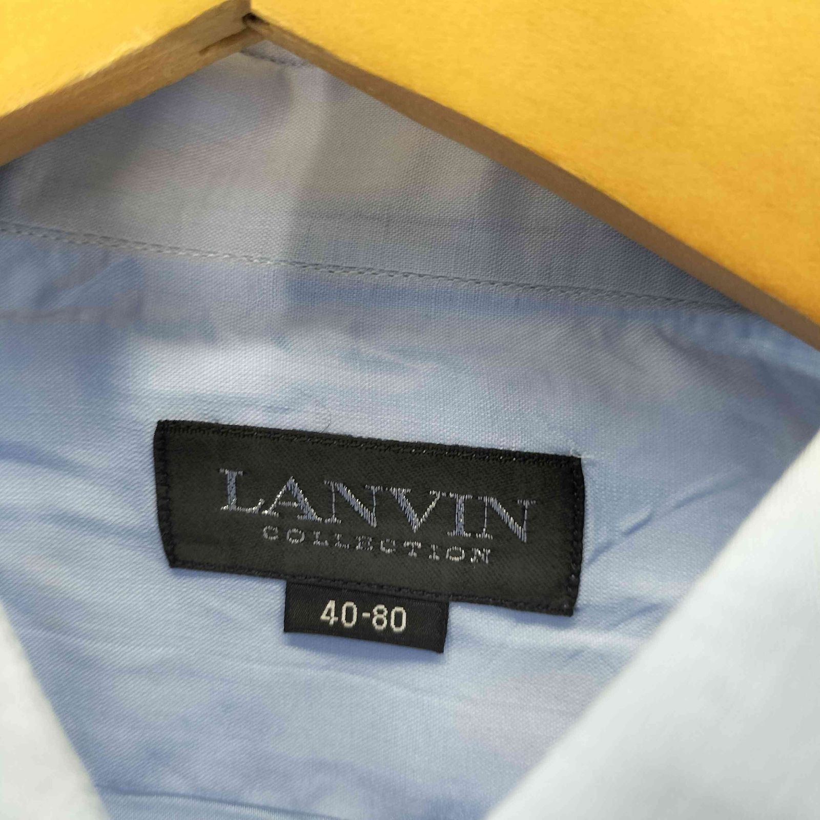 ランバンコレクション LANVIN COLLECTION リネン混 フロント