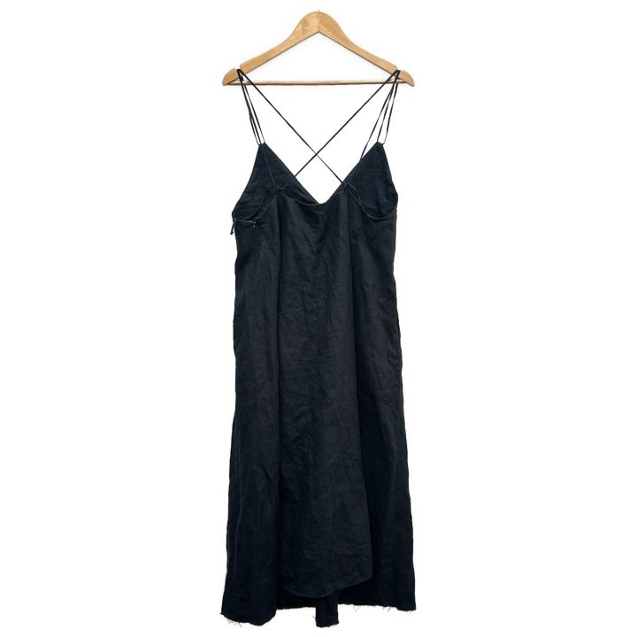 Spick - Span スピックアンドスパン 23040200205120 リネンキャミワンピース レディース ブラック 38