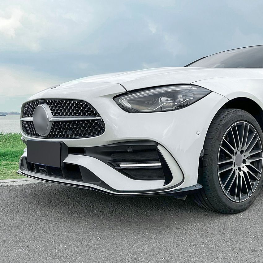 2025年～AMGフロントリップスポイラー|エアスプリッター 外装カスタムエアロパーツカーボン調