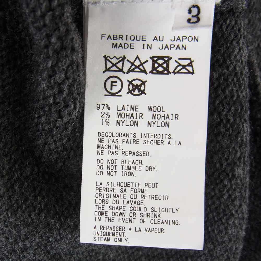 ヨウジヤマモトプールオム ダリア ロング カーディガン フラワー