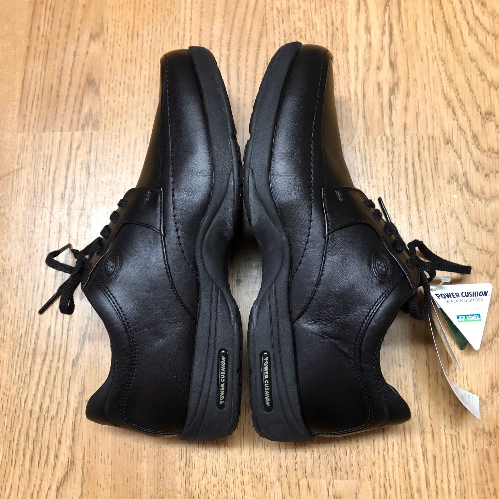 未使用 YONEX 24.5cm Black パワークッションMC35 ウォーキング 