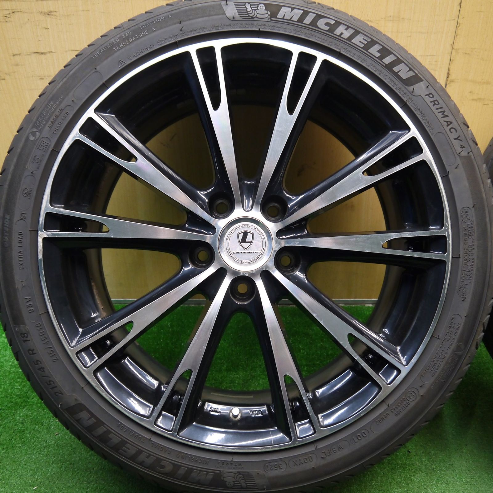 4本価格☆Lehrmeister サンテミリオン 215/45R18 ミシュラン 