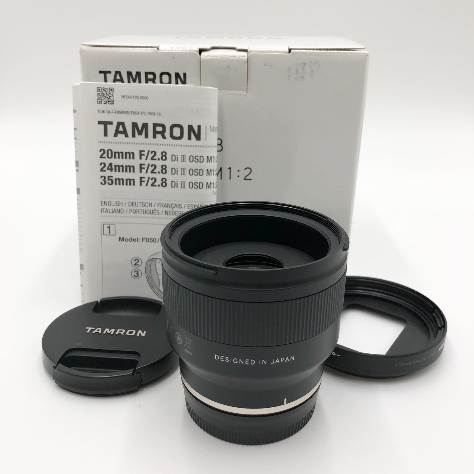 タムロン 35mm F|2.8 Di III OSD M1 2 Model F053 FEマウント用レンズ フルサイズミラーレス対応 35F|2.8DI3OSDF053