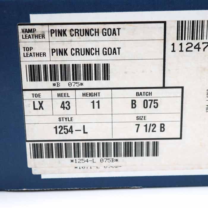 トニーラマ ピンククランチゴート 希少 本革レザー レディース TonyLama トニーラマ ピンククランチゴート 希少 本革レザー レディース