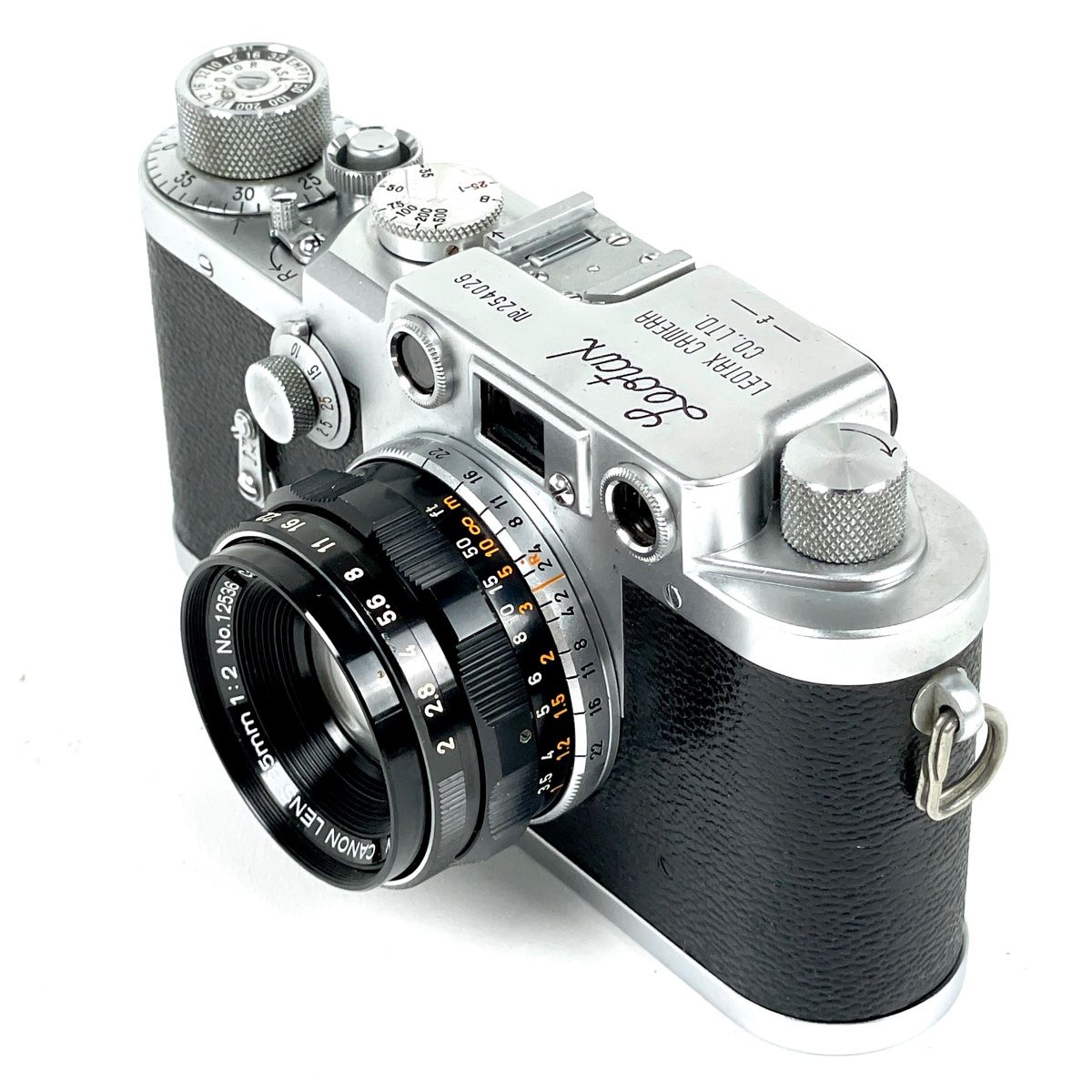 レオタックス LEOTAX K型 + Canon 35mm F2 Lマウント L39 フィルム