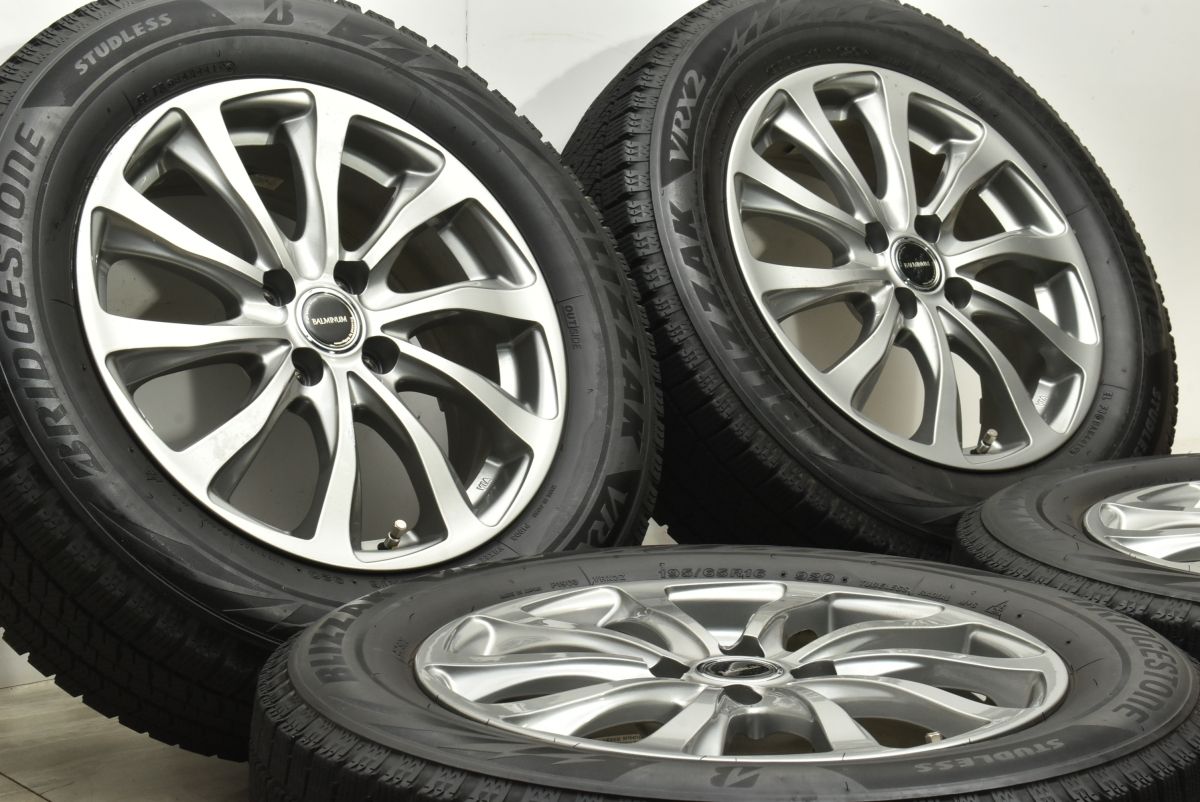 ライズ ロッキーサイズ ブリヂストン バルミナ 16in 6J 40 PCD100 ブリザック VRX2 195 65R16 レックス にも ガソリン車