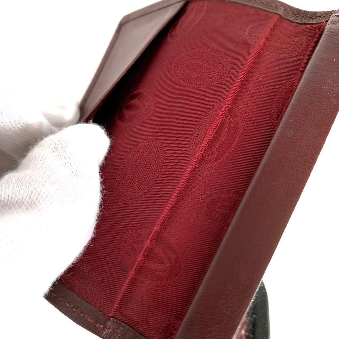 Cartier カルティエ カードケース ミラー付き マスト ドゥ
