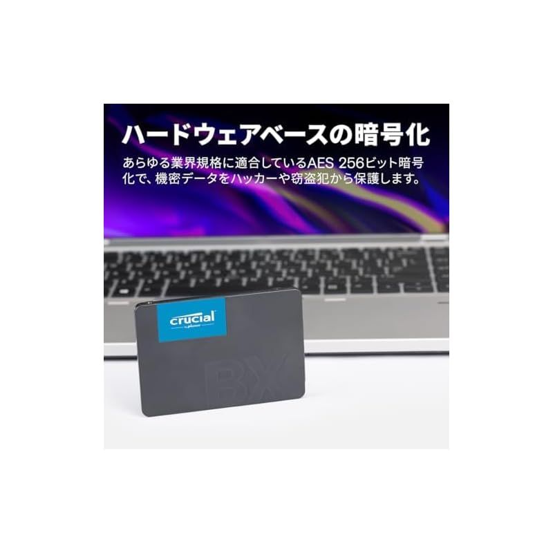 Crucial SSD 内蔵2.5インチ SATA接続 BX500 シリーズ 1TB