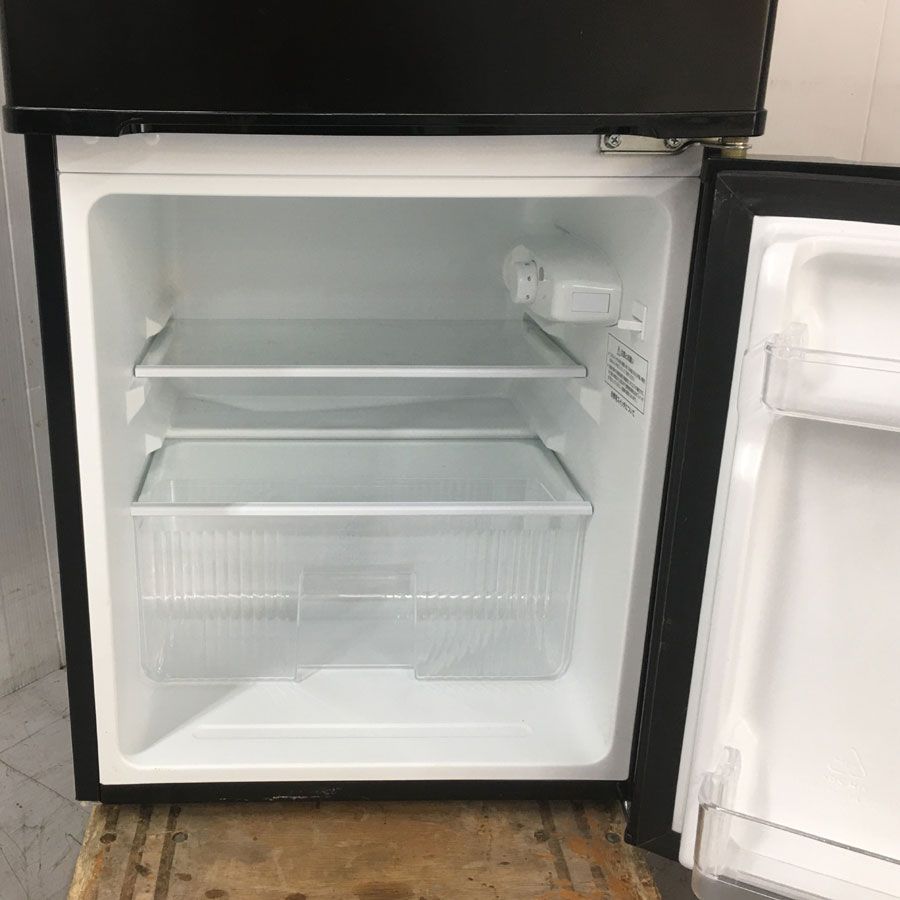 コンフィー COMFEE 冷蔵庫 90Lブラック RCT90BL(E) 耐熱天板