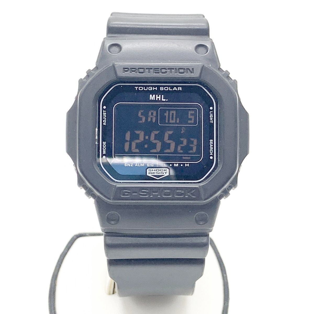 CASIO G-SHOCK MHL. G-5600E　時計 CASIO×MHL G-SHOCK タフソーラー腕時計G-5600E G-5600E ブラック