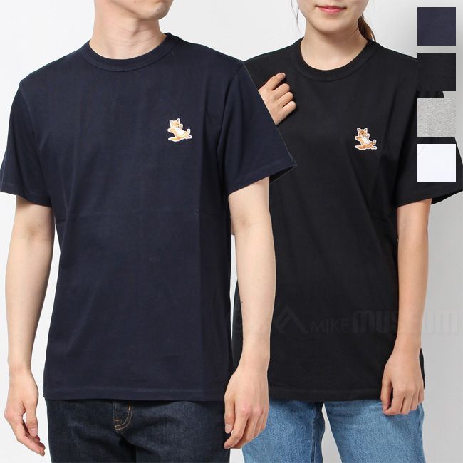 新品未使用】MAISON KITSUNE メゾンキツネ ユニセックス Tシャツ 半袖 ...