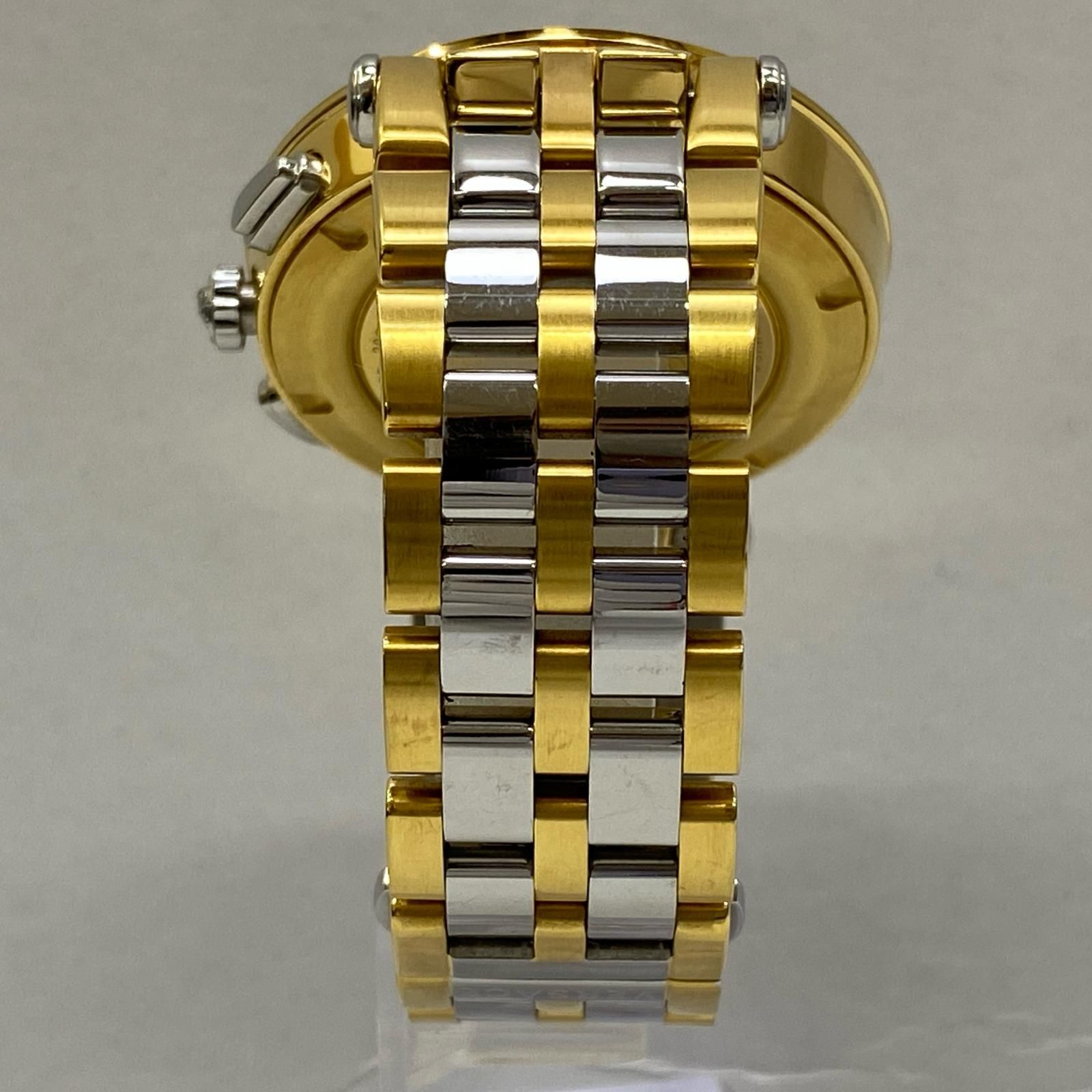 加古川店】 中古 VERSACE | ヴェルサーチ 腕時計 Vレース GMT アラーム 