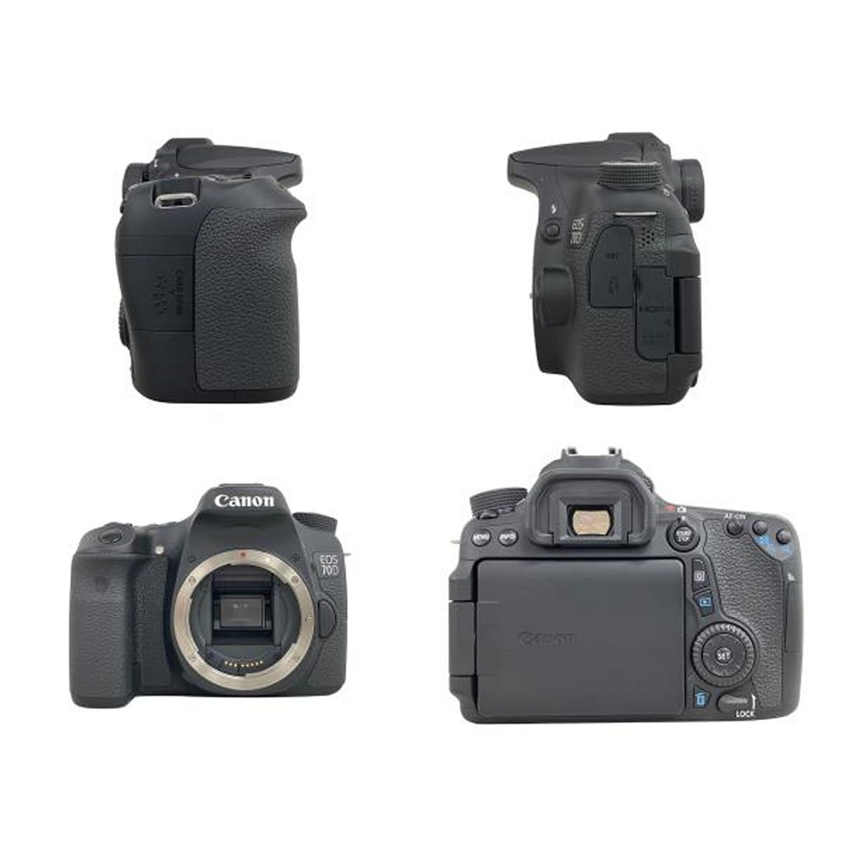 ☆ジャンク☆ Canon EOS 70D トリプルレンズセット ジャンクCanon EOS