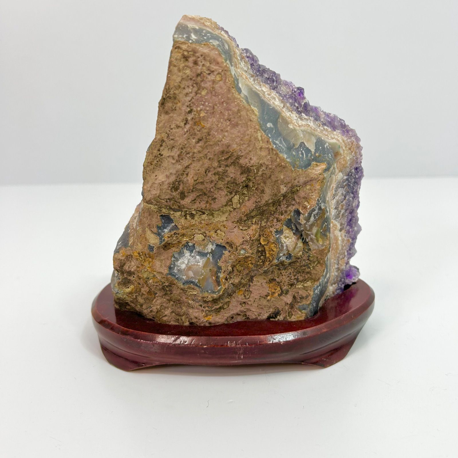 金運爆上げ　直径4cmアメジスト　心の浄化と前向きのエネルギー得れます！ 金運爆上げ 直径4cmアメジスト 心の浄化と前向きのエネルギー得れます！