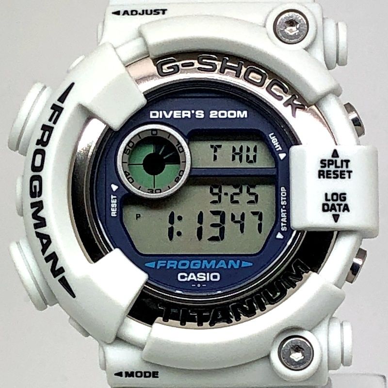 G-SHOCK ジーショック DW-8200LG-8 FROGMAN Men in White Gray フロッグマン メンインホワイトグレー 白灰 2000年5月発売