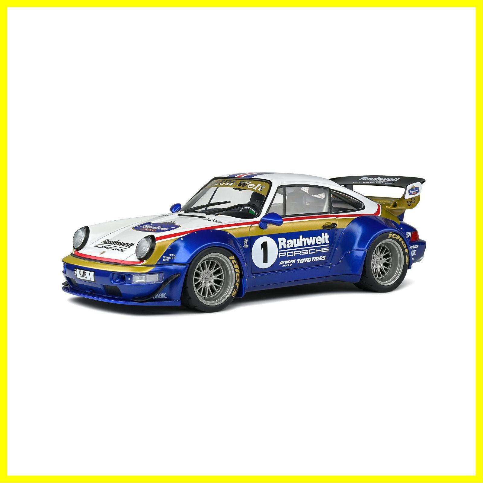 ソリド 1/18 ポルシェ 911 (964) RWB 2022 ロスマンズカラー 