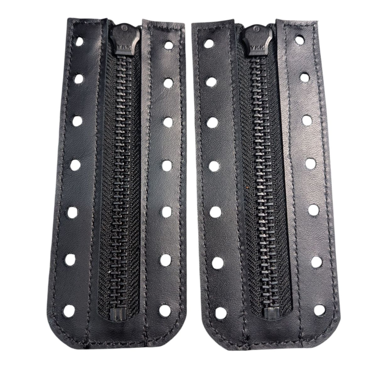 汎用ジッパーユニット DL7穴タイプ ブラック×#8ブラックジッパー