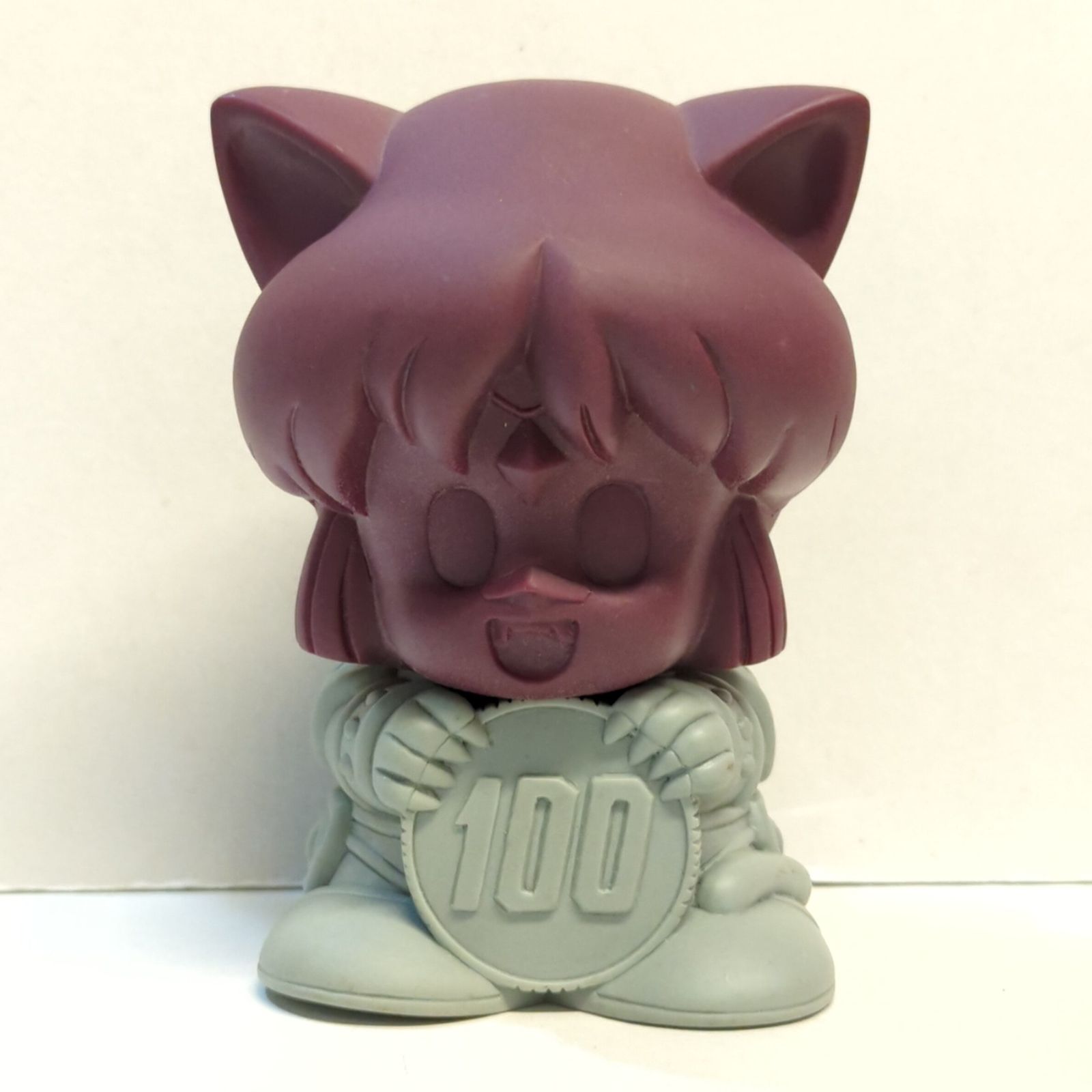 甲竜伝説ヴィルガスト リュキア 貯金箱 バンダイ 甲竜伝説ヴィルガスト リュキア貯金箱(白箱/未彩色/紫&灰成型