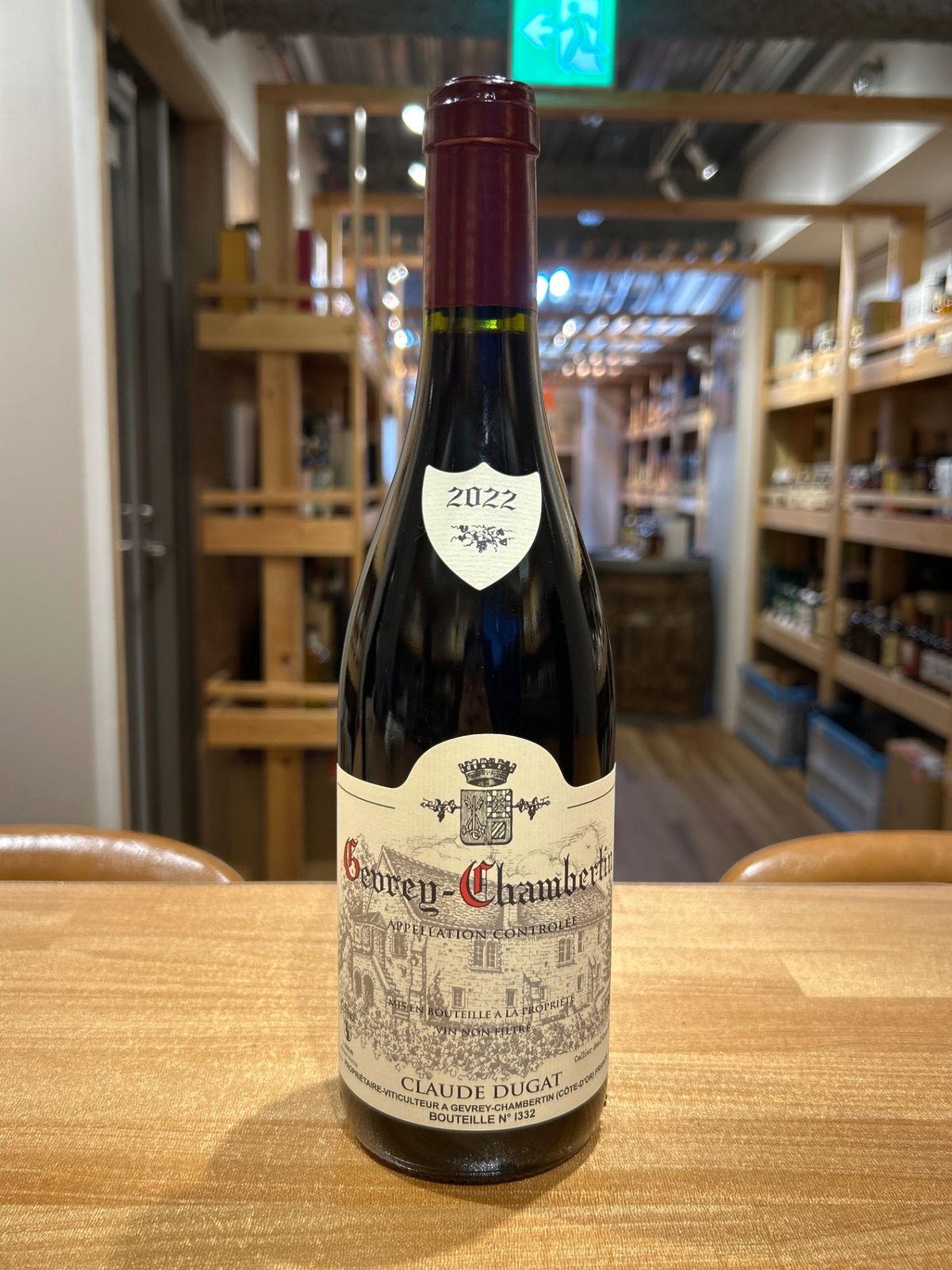 クロード デュガ ジュヴレ シャンベルタン 2022