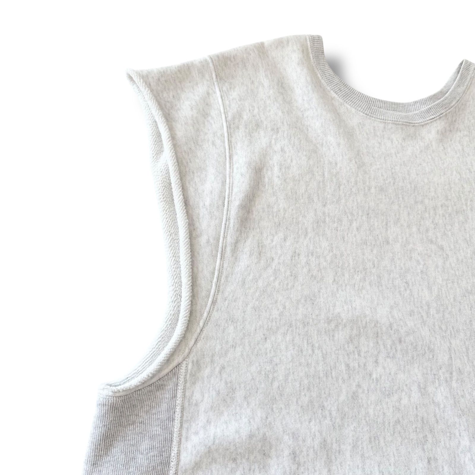 美品】SEA VINTAGE 70's ノースリーブ スウェットシャツ ICEGRAY