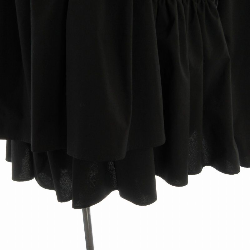 ユナイテッドアローズ フリル ギャザー スカート ブラック スカート フリル｜ユナイテッドアローズ公式通販 - UNITED