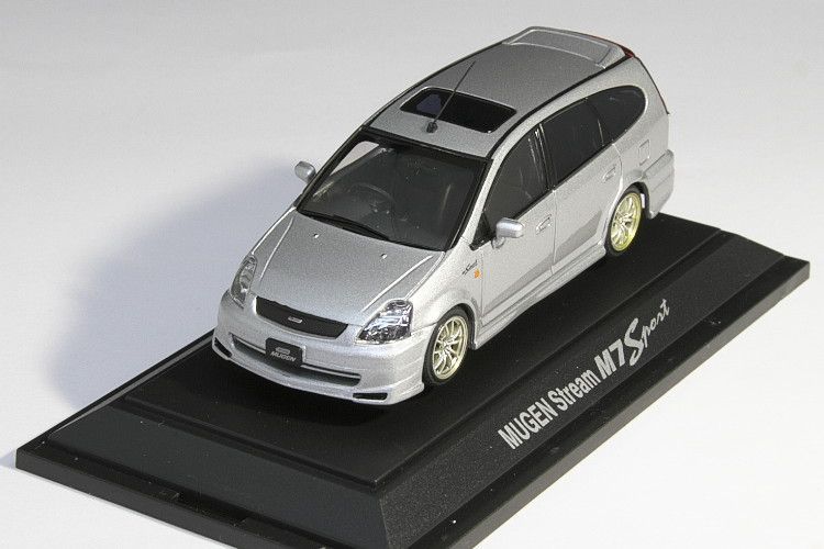 エブロ 1/43 ホンダ 無限 ストリーム M7 スポーツ シルバー