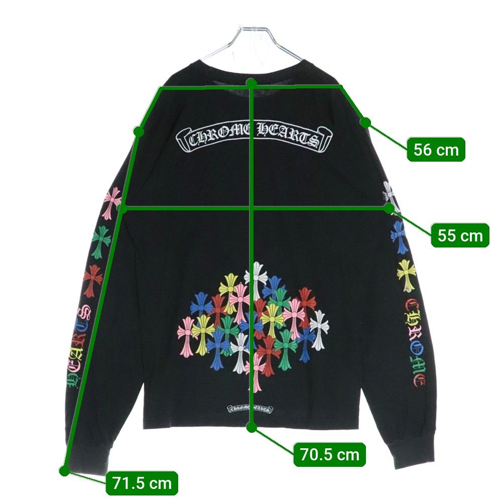 CHROME HEARTS クロムハーツ マルチカラー　ロンT XL 楽天市場】【BIG PRICE OFF】CHROME HEARTS 2022SS MLTCOL CEM
