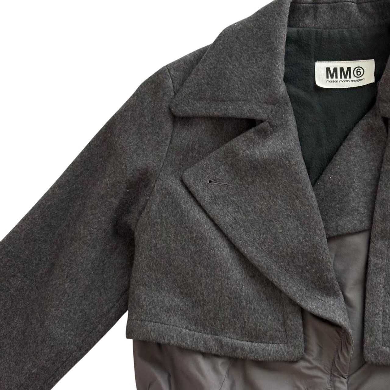 MM6 Maison Margiela メゾンマルジェラ チェスターコート グレー