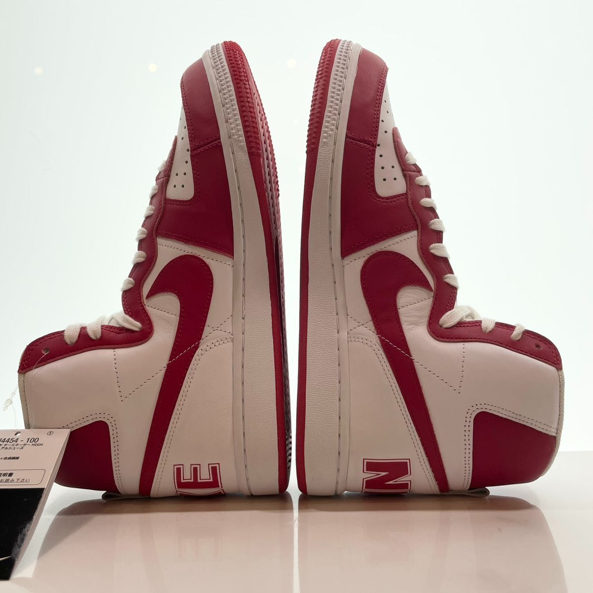 NIKE TERMINATOR HIGH ユニバーシティレッド ホワイト Nike Terminator High University Red White Sneakers Retro