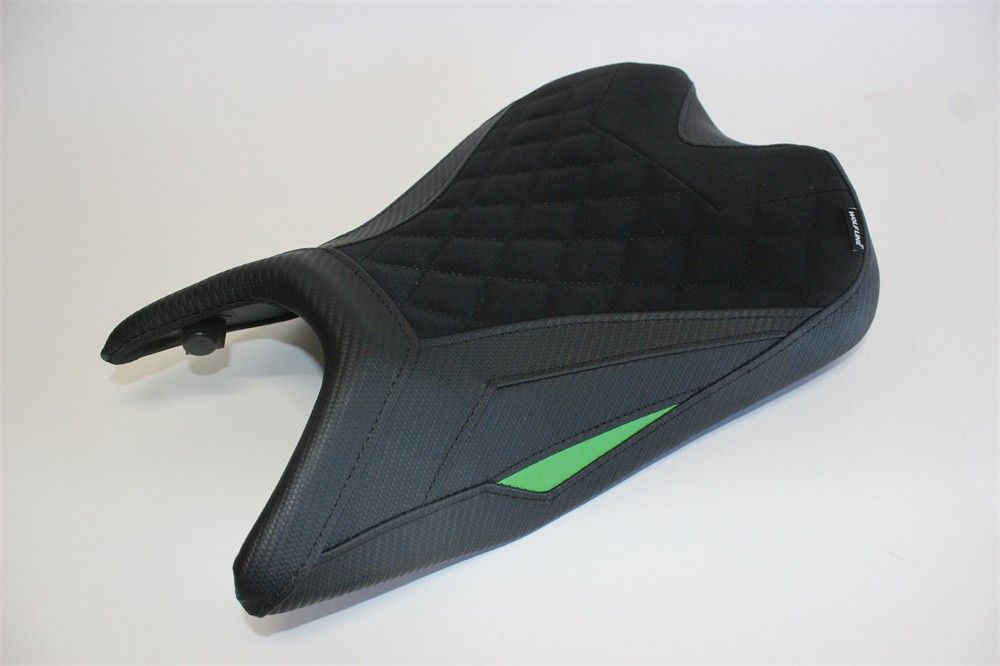 Aprilia用 アプリリア RS457 rs457 2025以降 20mm ローダウンフロントシート 本体あり ダイアモンド緑