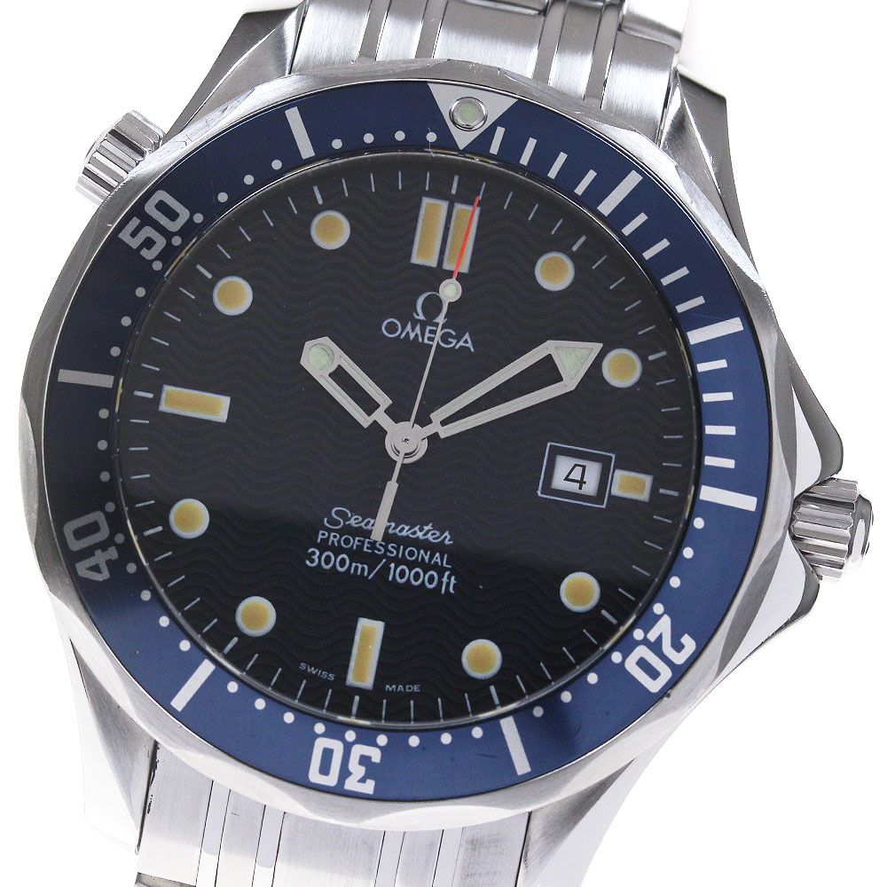 オメガ OMEGA 2541.80 シーマスター300 デイト クォーツ メンズ_860487