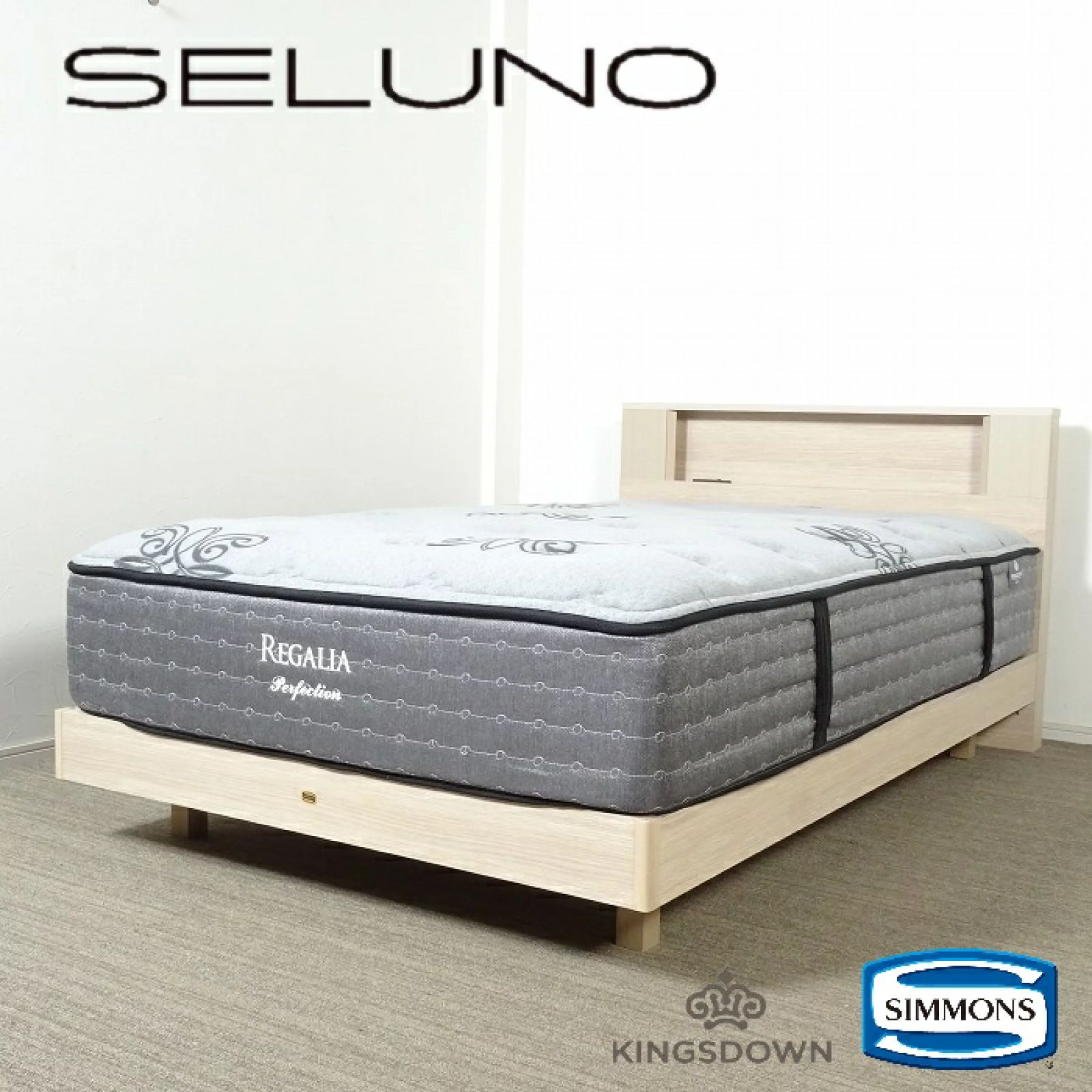 キングスダウン マットレス パーフェクション シングル 大塚家具　引き取り可 ベッド シングル パーフェクション マットレス キングスダウン レガリア