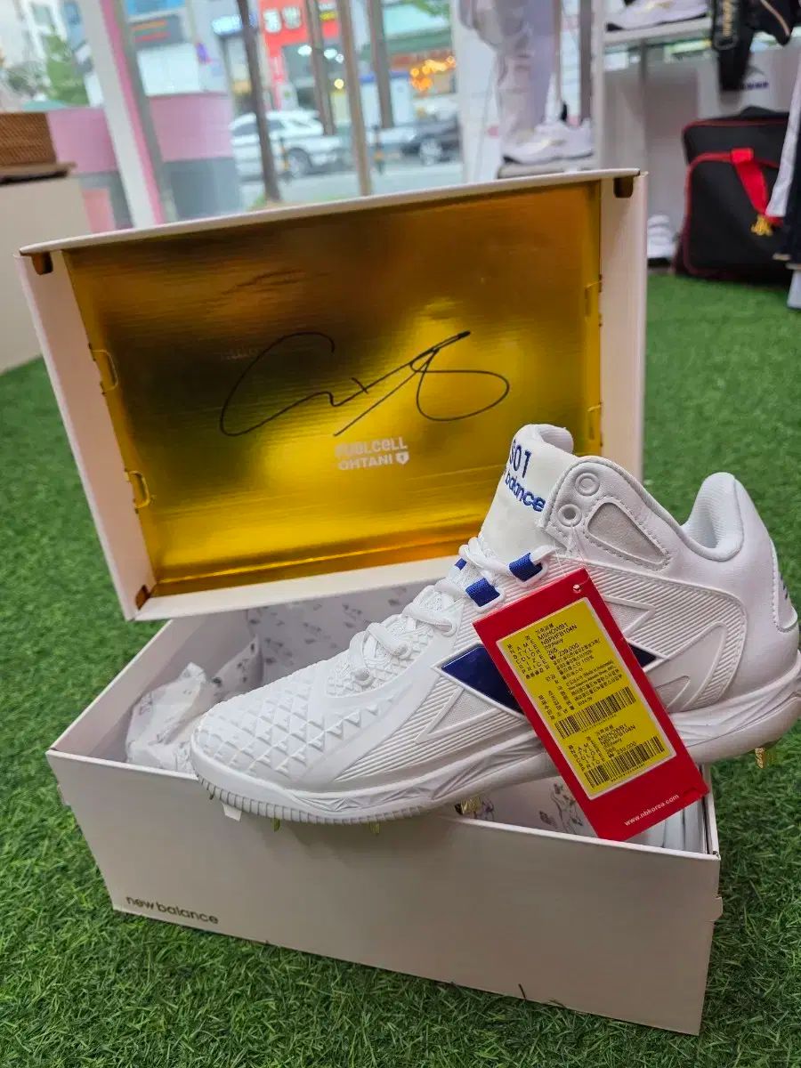 ニューバランス MSHOWB1 フューエルセル SPY×FAMILY エディション スパイク 野球シューズ 大谷エディショングリーン ネイビー