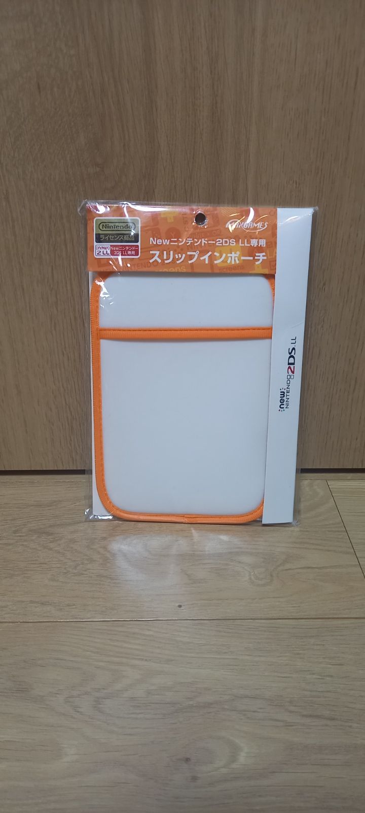 Newニンテンドー2DS LL専用スリップインポーチ ホワイト