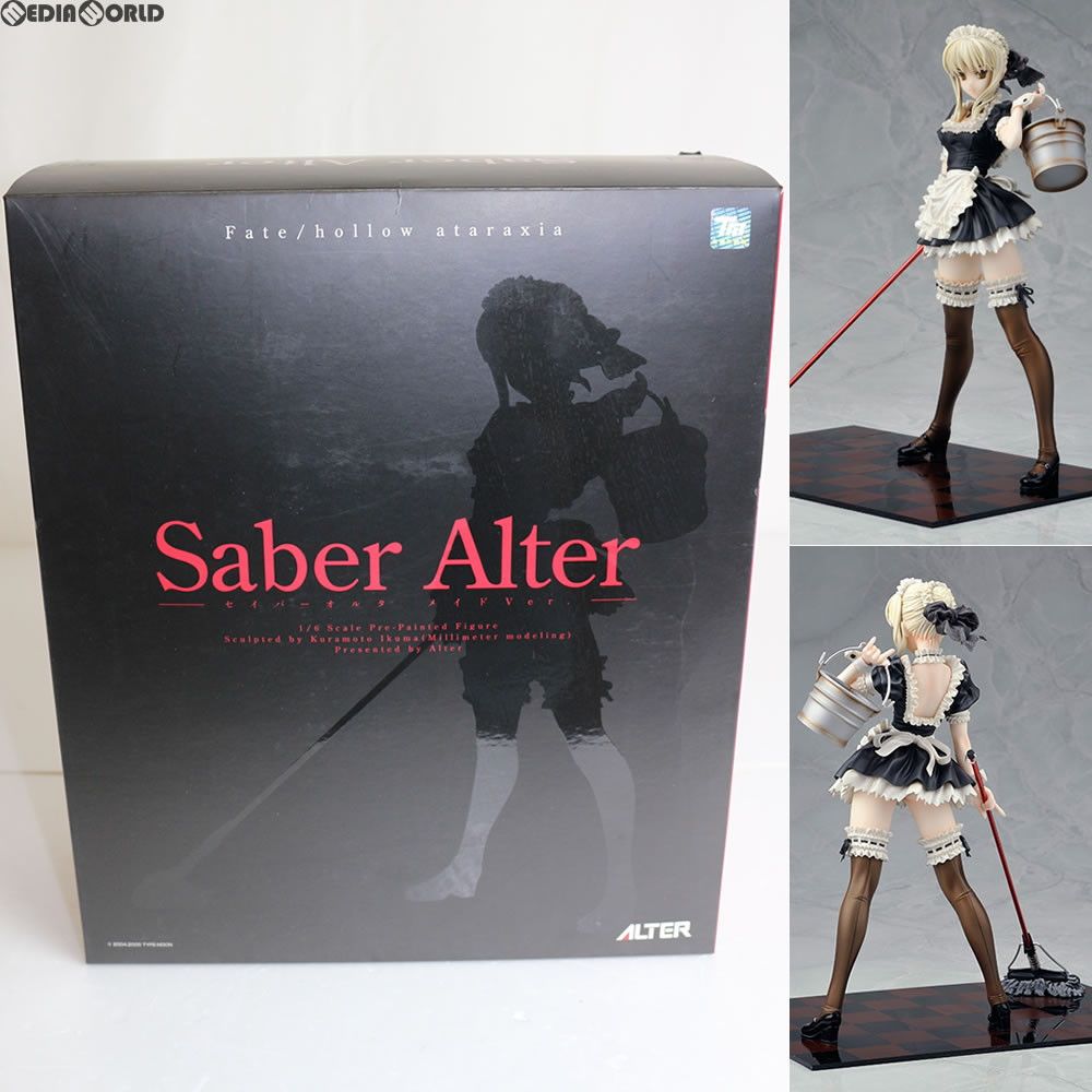 とれたて!ほびーちゃんねる限定 セイバーオルタ メイドVer. Fate/hollow ataraxia(フェイト/ホロウ アタラクシア) 1/6 完成品 フィギュア アルター
