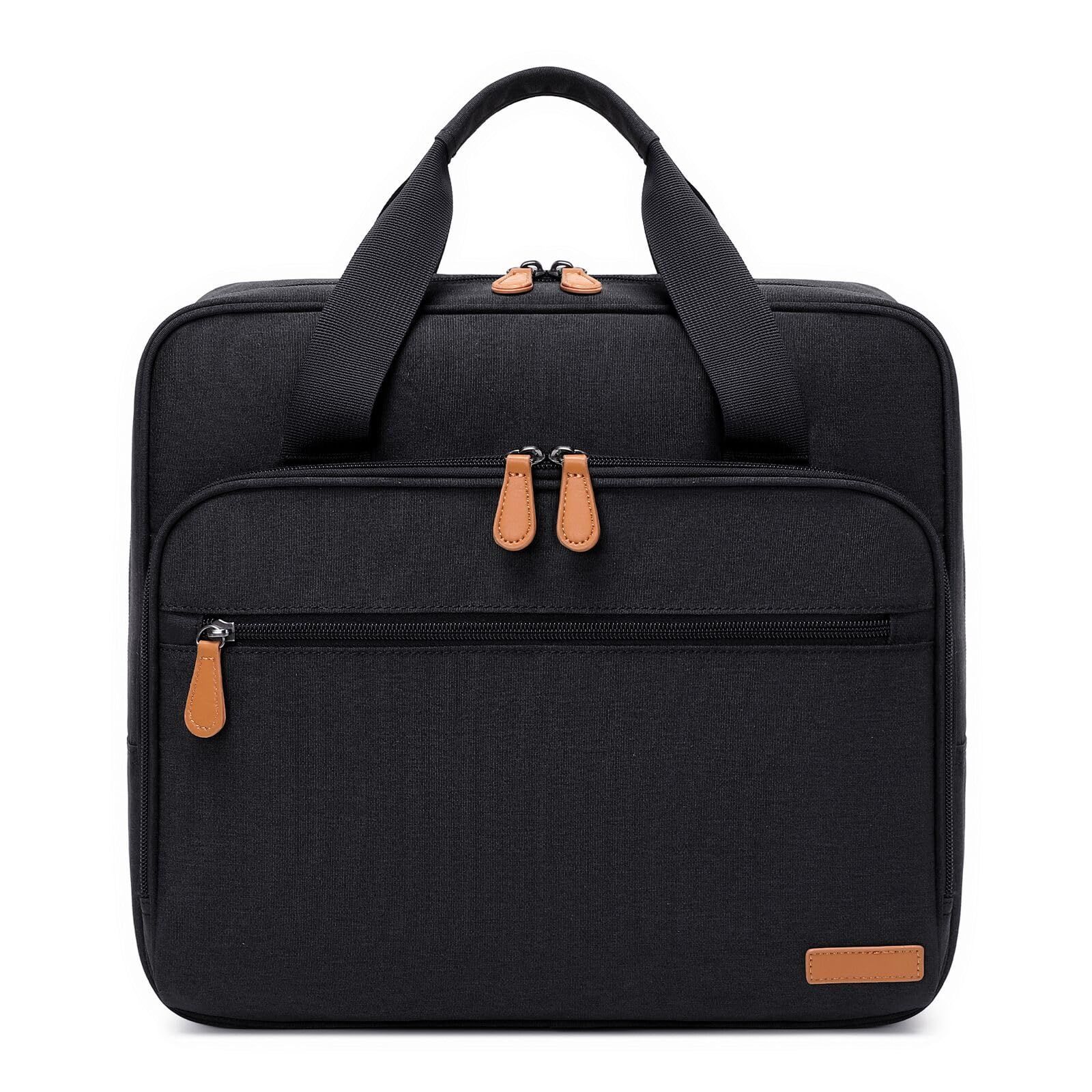 Color:ブラック [Mygreen] ビジネスバッグ ショルダーバッグ 2way 14