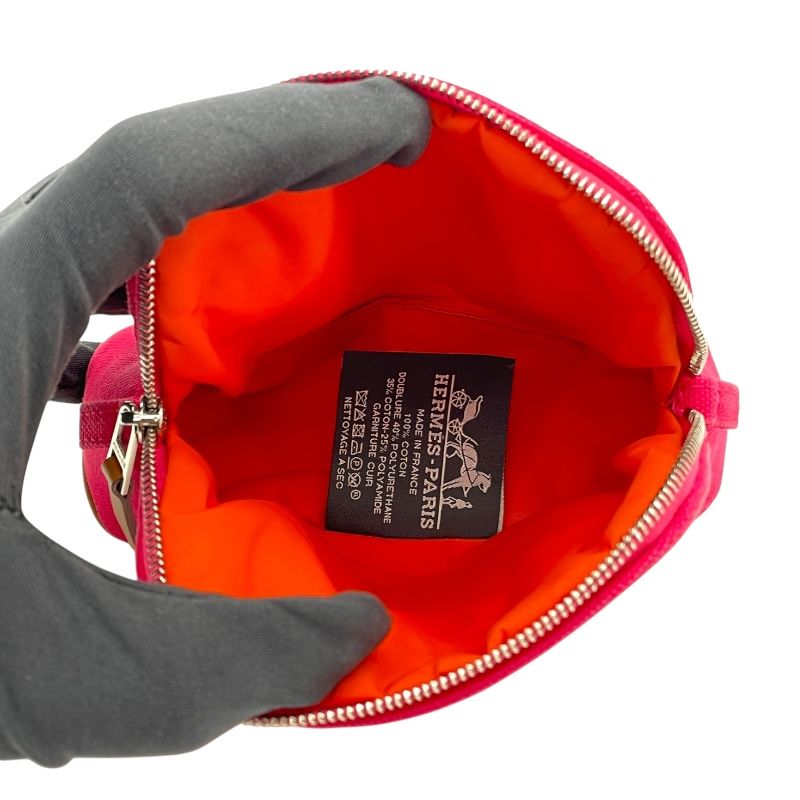 美品　エルメス　HERMES　ボリード15　ピンク　ブラウン　ポーチ HERMES(エルメス) ポーチ ボリードポーチ15