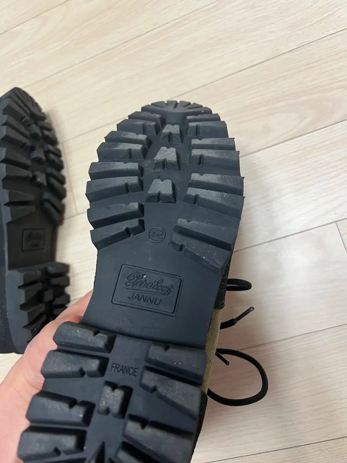 Paraboot パラブーツ ヨセミテ ブーツ カーキ色 uk 7 5 サイズ 265