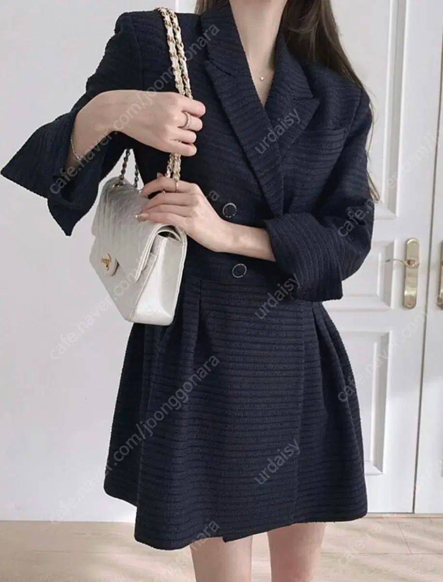 アネリーゼ ローズパック トゥイード ジャケット ワンピース