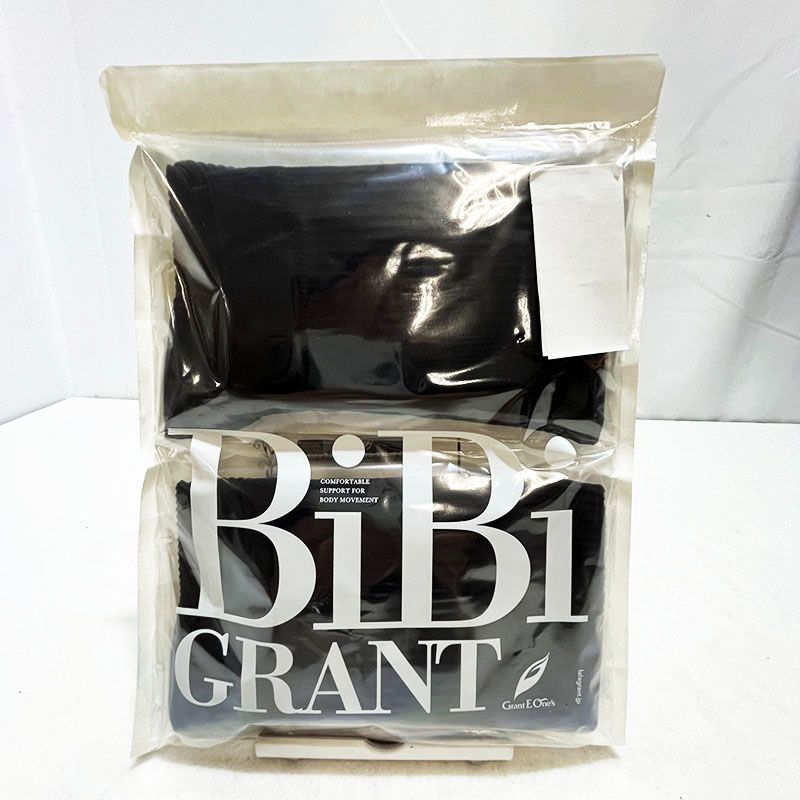 BiBi Grant エナジックハイソックス ブラック2足組 Sサイズ エナジック ハイソックス (ブラック) S 2足組 グラントイー
