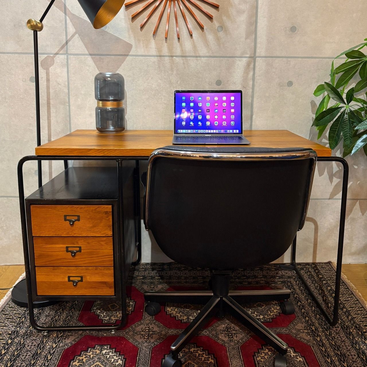 ACME Furniture アクメファニチャー BELLS FACTORY DESK ベルズファクトリー デスク ワークデスク SOHO ミッドセンチュリー MARWIL-DEMENAGEMENTS_CH