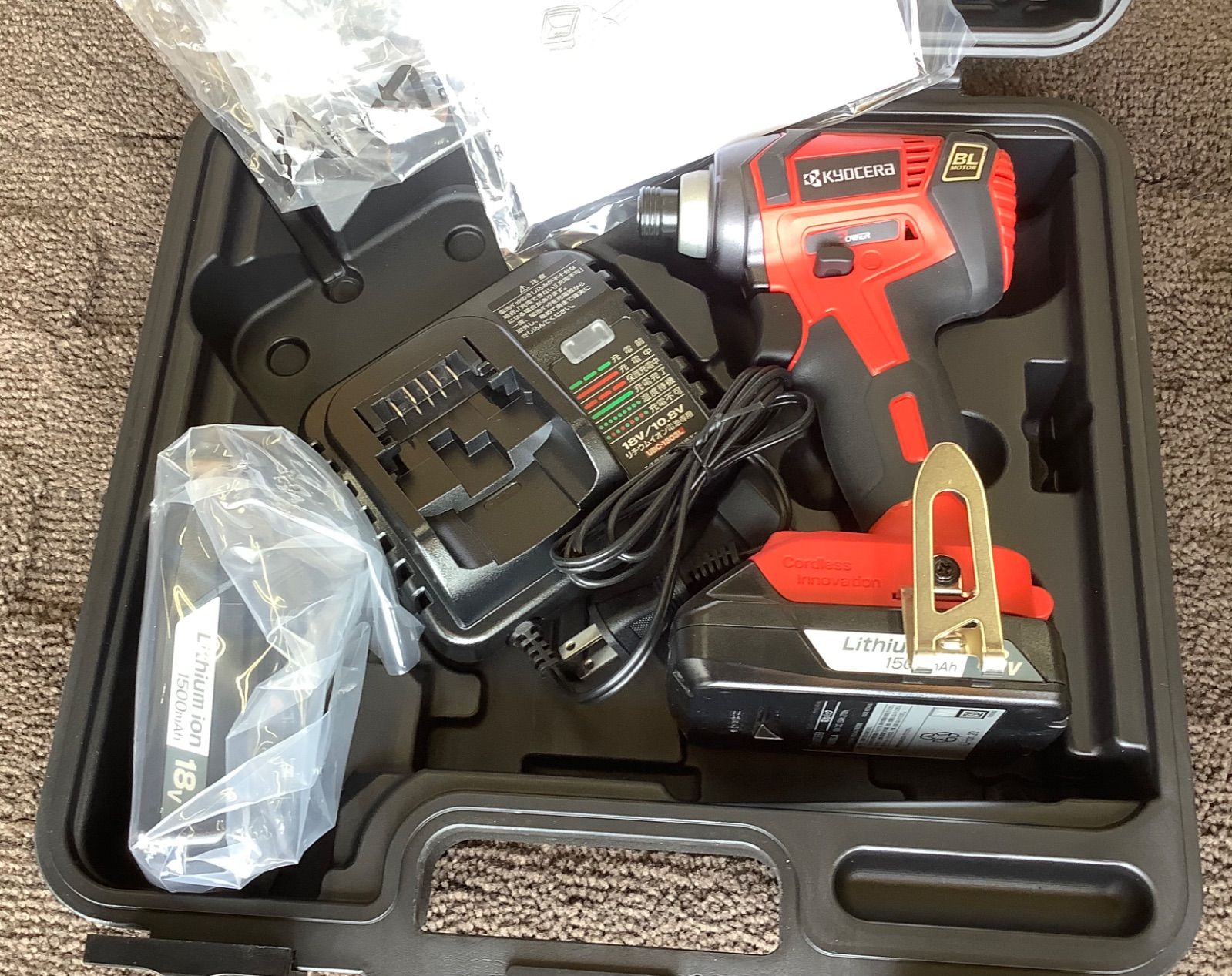 京セラ 18V充電式インパクトドライバ BID-1807L1