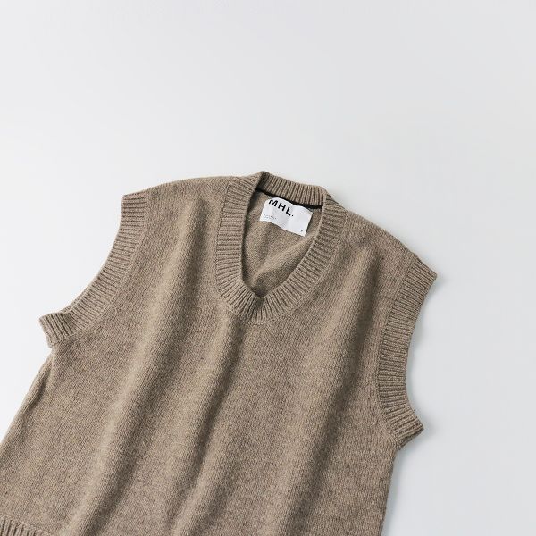美品 2022AW MHL エムエイチエル マーガレットハウエル DRY MERINO 